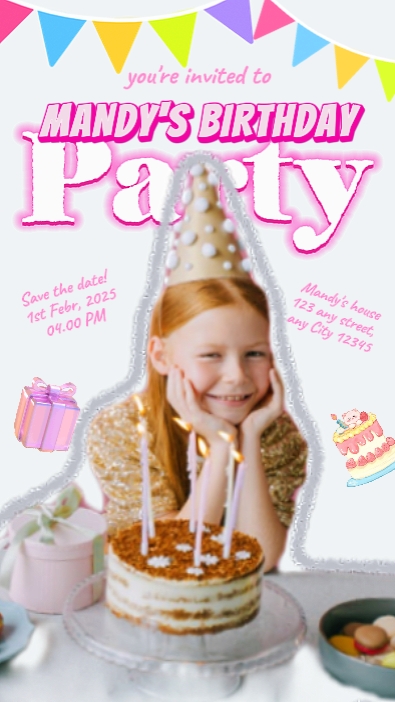invitation anniversaire