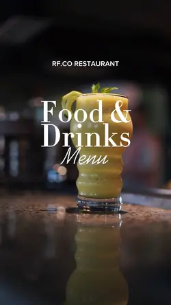Food & Drinks Menu