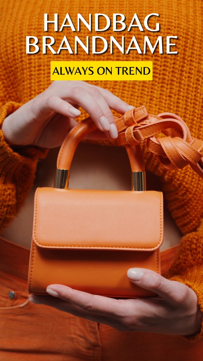 Promoción de bolsos de mujer Recreación de interfaz de usuario en estilo Tiktok