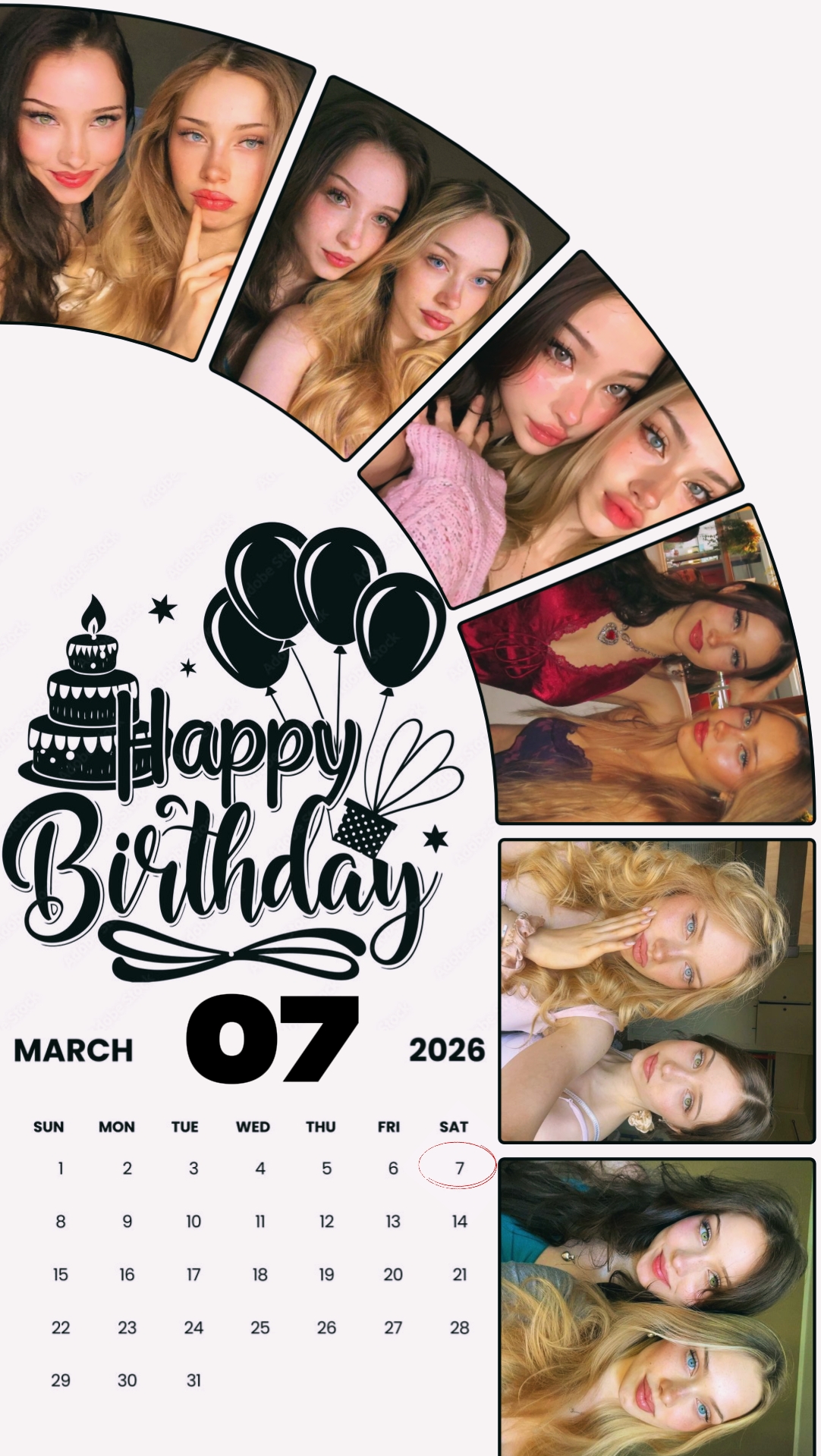 7 MARCH BIRTHDAY 