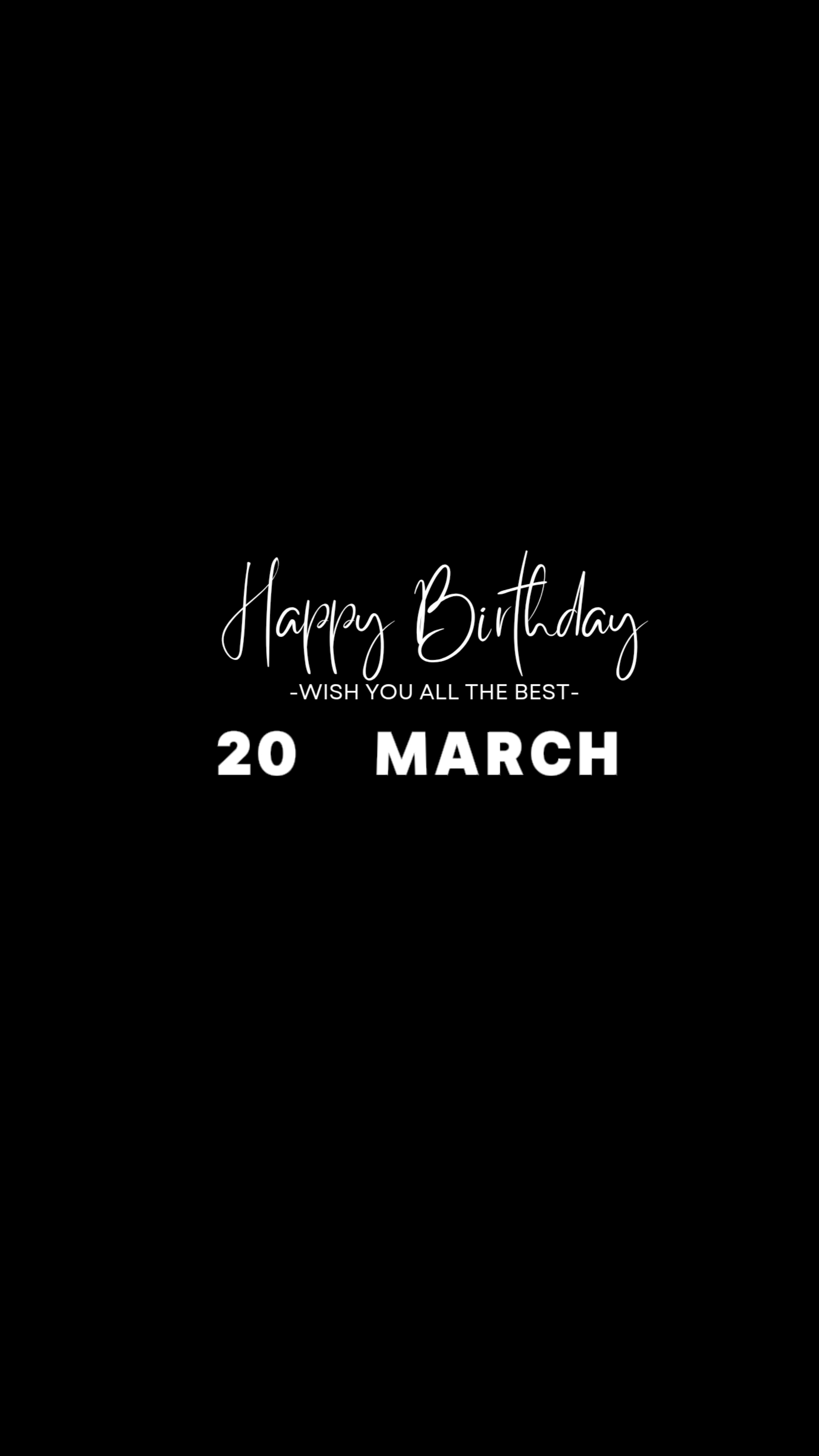 anniversaire 20 mars