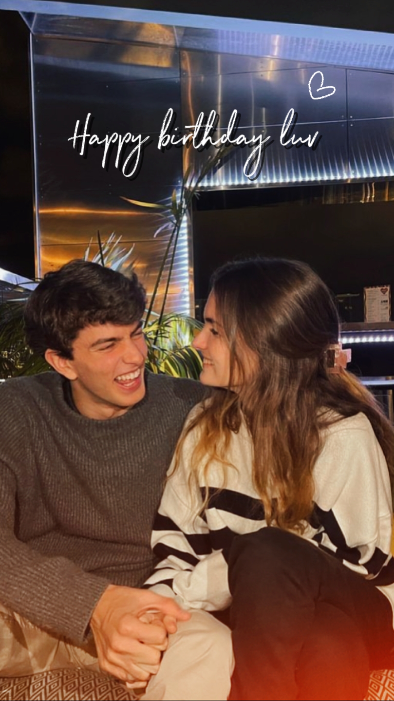 Feliz cumpleaños amor