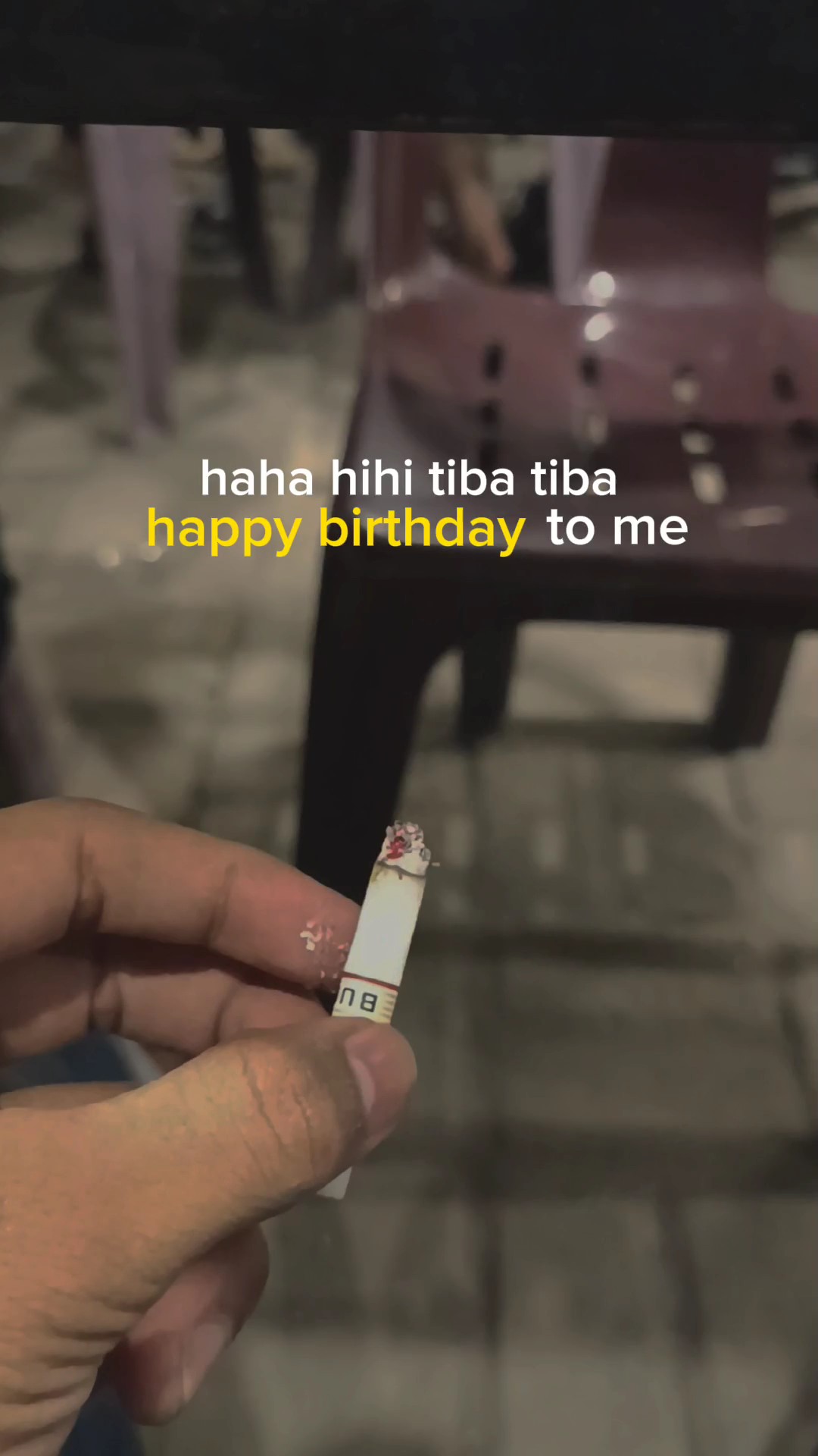 happy birthday to me