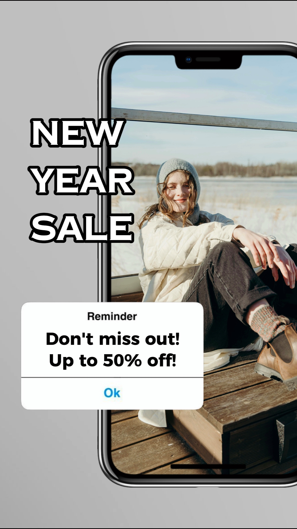C2B NEW YEAR SALE COAT CLOTHES IG ADS 