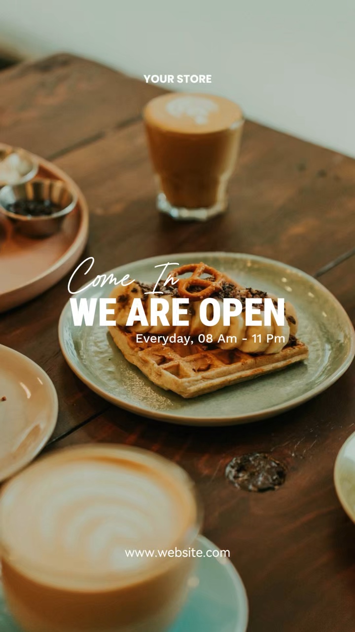 We Are Open