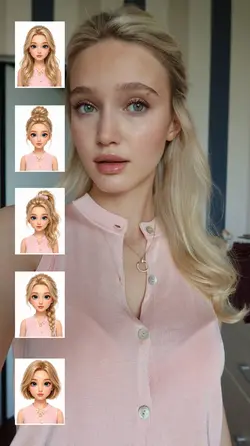 Hairstyles AI filter