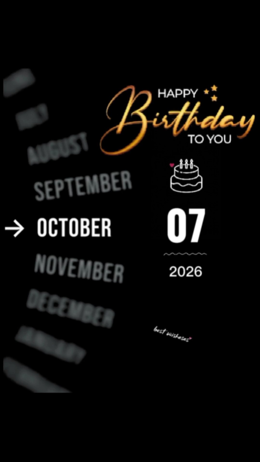 hbd 07 october