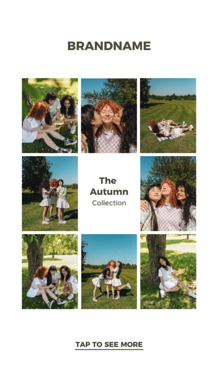 Pantalla de Ropa de Otoño Estilo TikTok