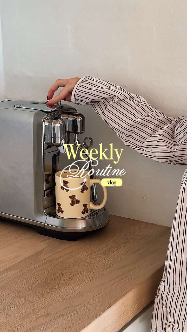 weekly routine vlog