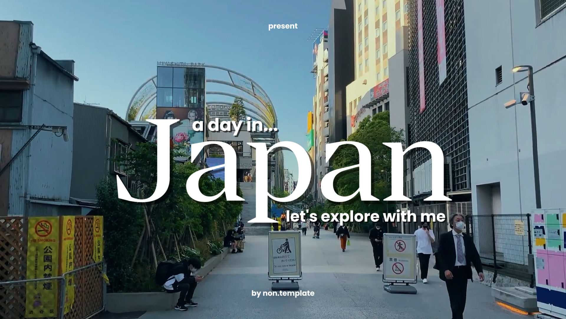 A day in Japan