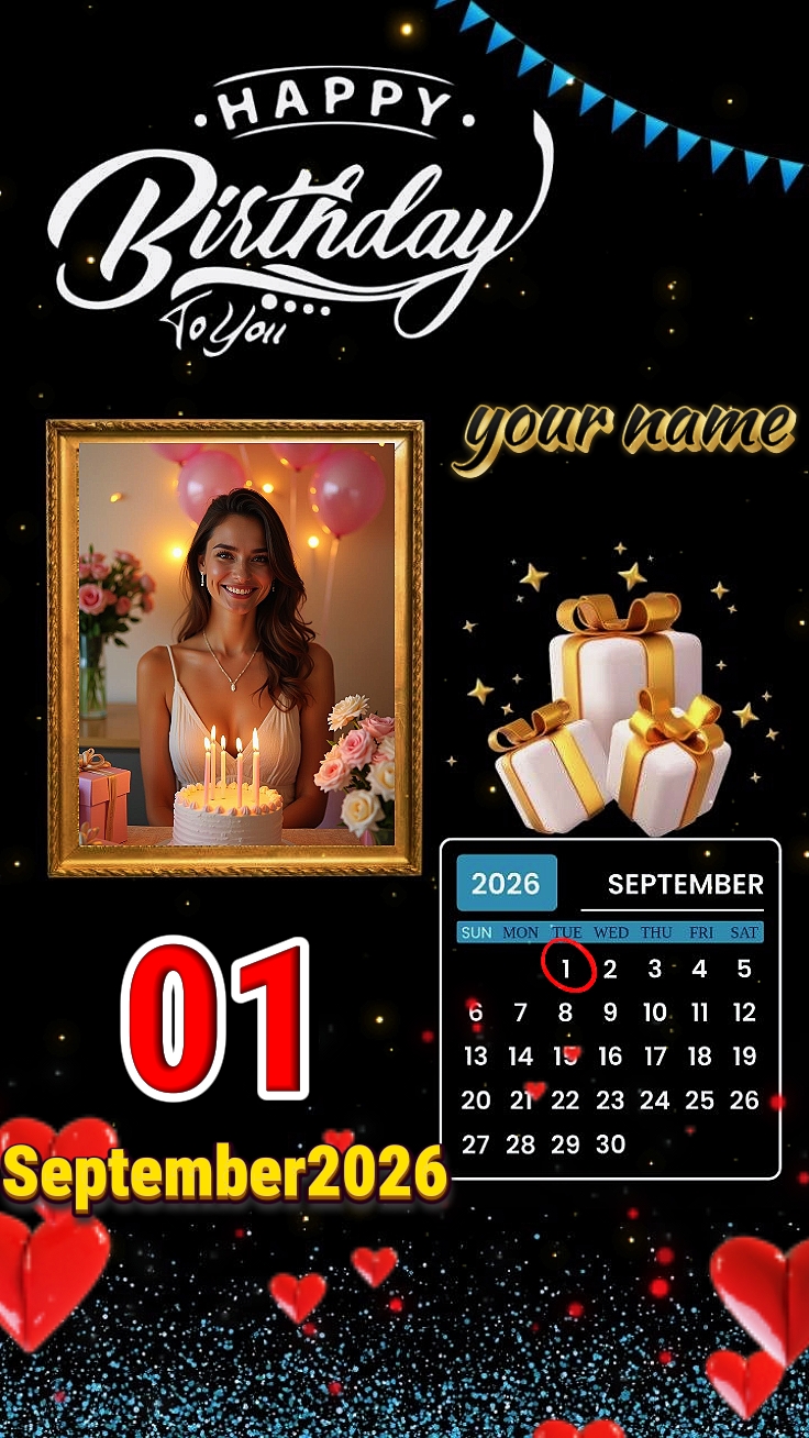 HBD 01 de septiembre de 2026