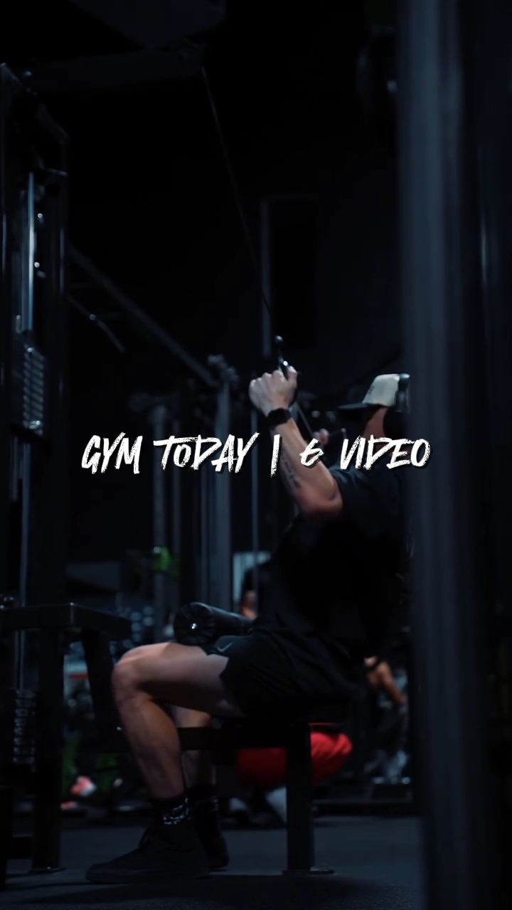 Gym today | 6