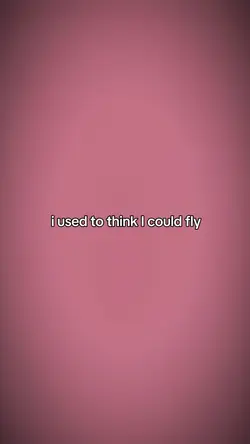 I used to think