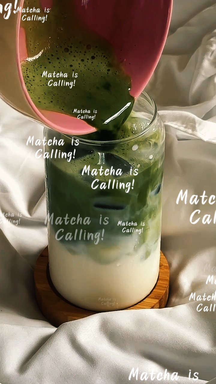 matcha is calling 