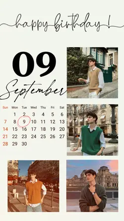 BIRTHDAY 9 SEPTEMBER