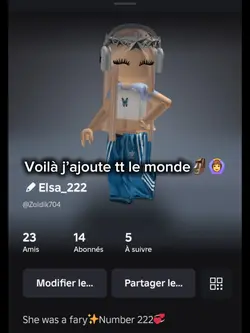Mon compte roblox