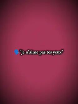 Mes yeux