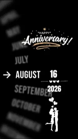 ANNIVERSARY 16 AUG