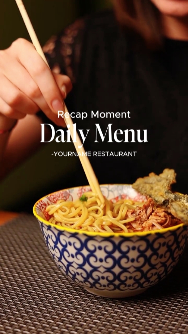 Daily Menu