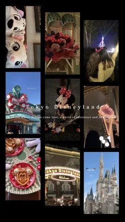 ディズニーなどの思い出投稿に!