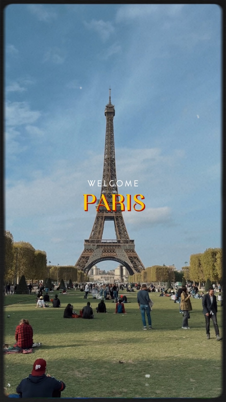 Bienvenue à Paris