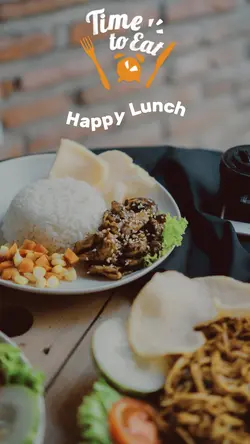 Happy lunch