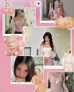 coquette collage