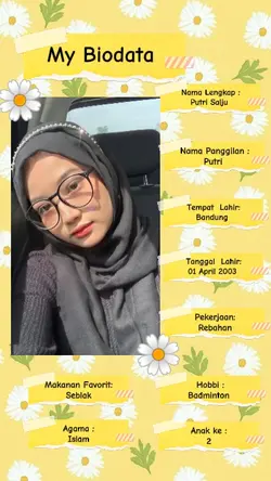 my biodata 