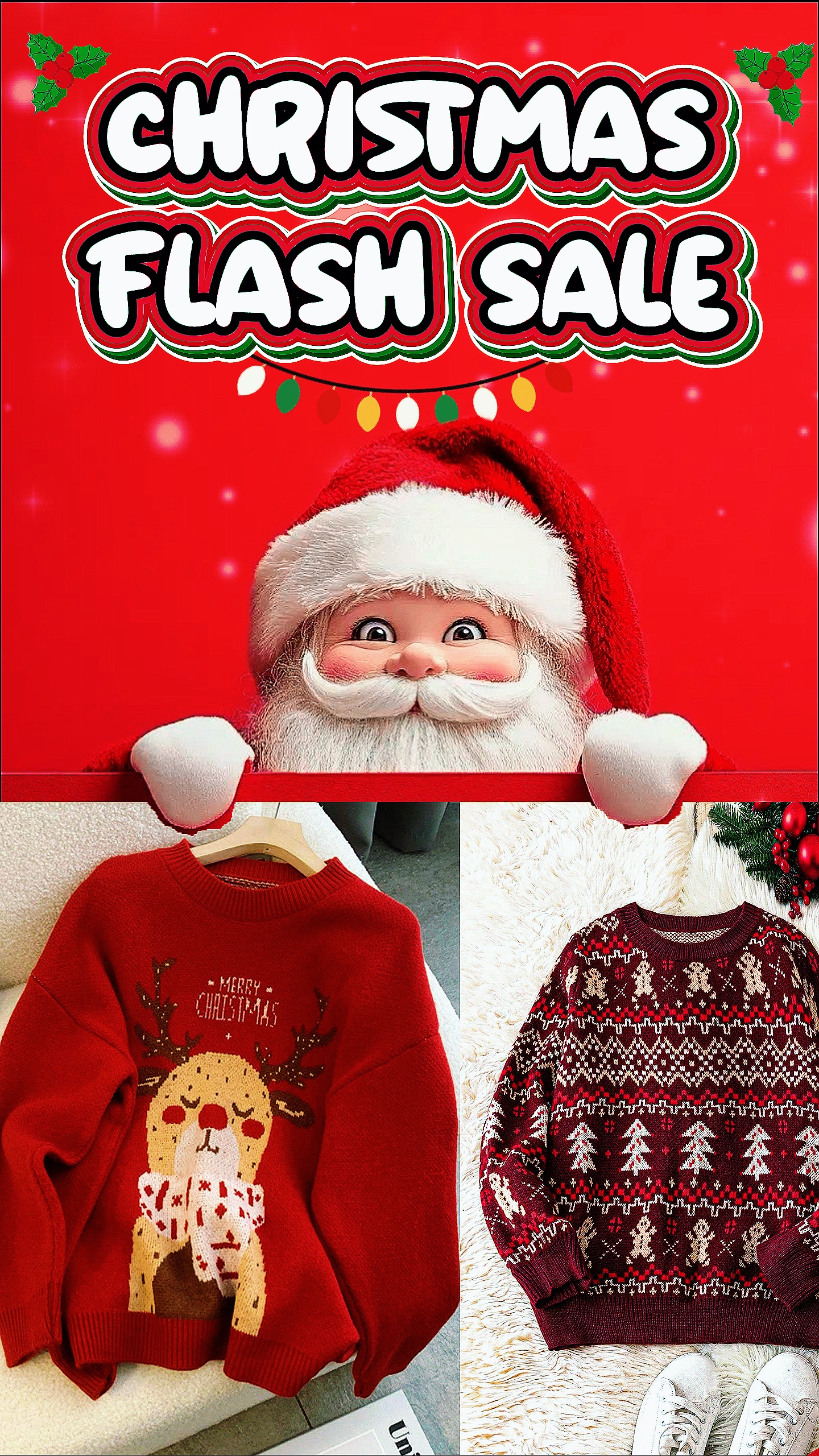 Venta flash de Navidad