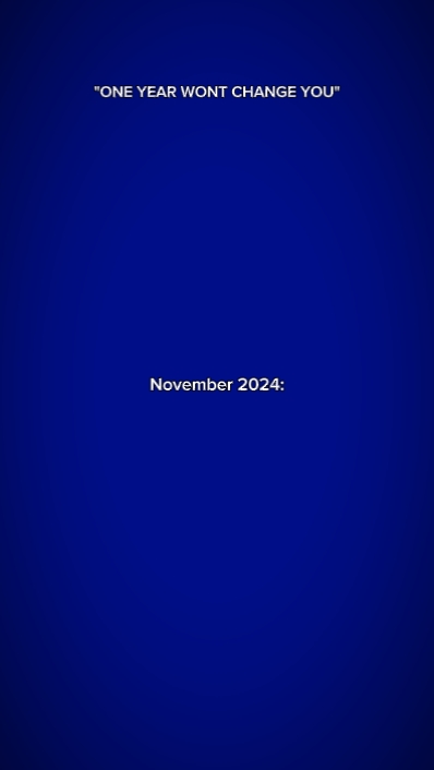 OneYearWontChangeYou