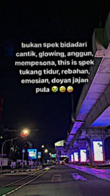 bukan spek bidadari