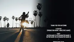 THE END Credits Film