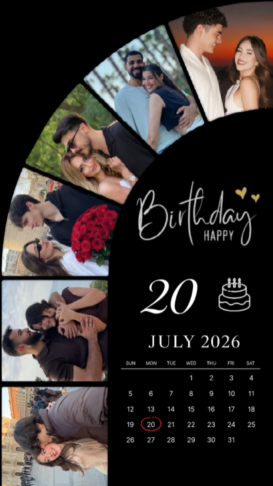 HBD HUSBAND 20 JULY 