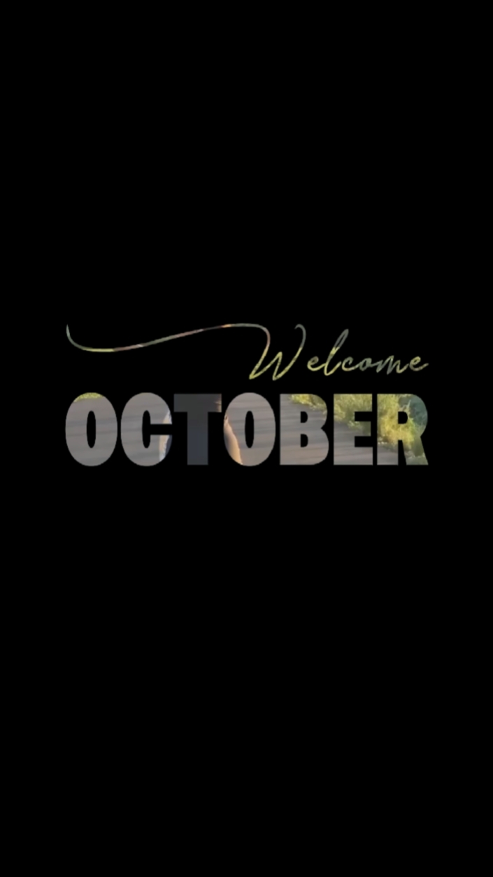 Bienvenido octubre 