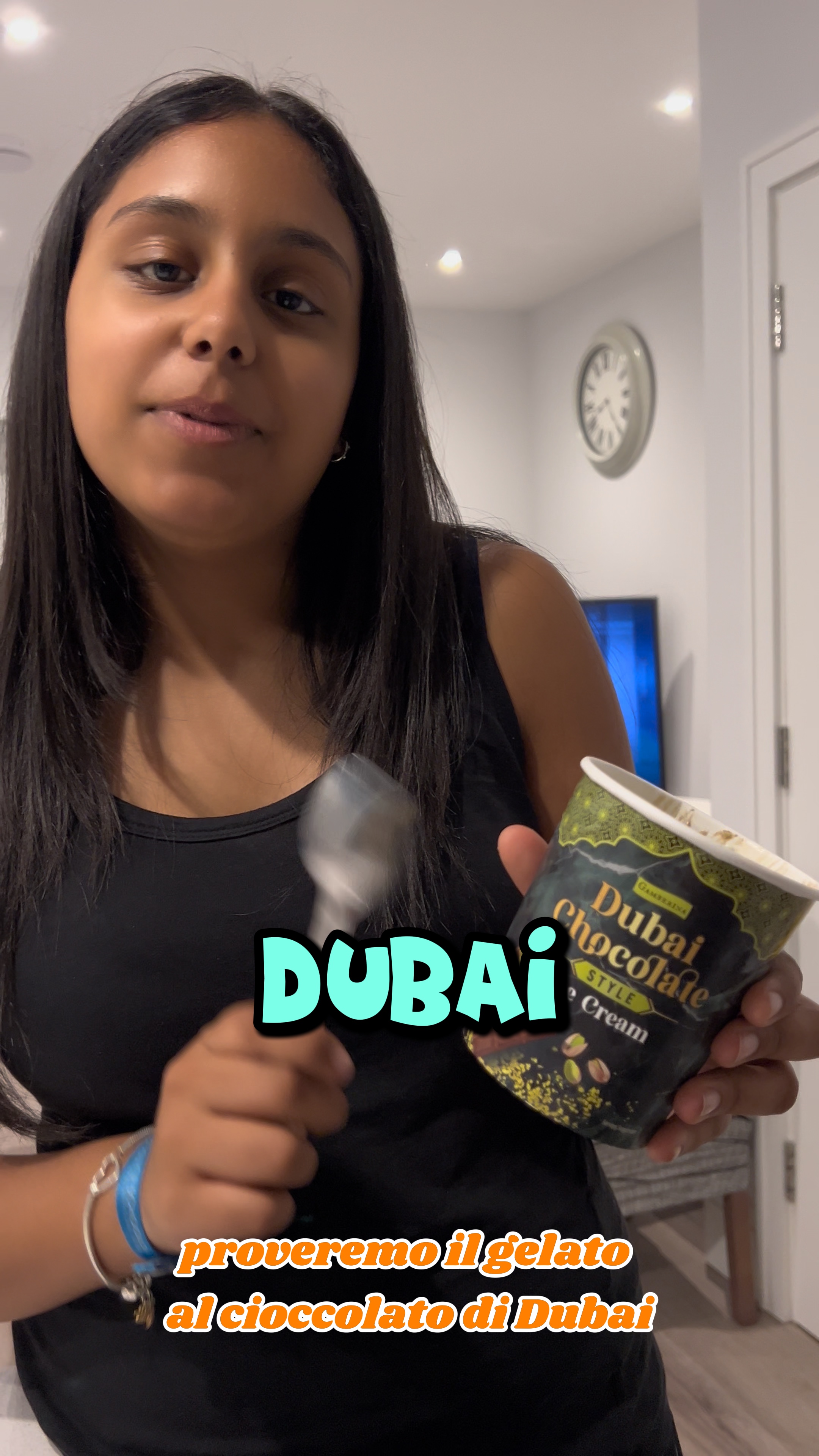 Dubai çikolatalı buz 