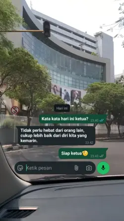 Kata" Dari Ketua