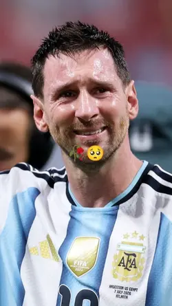 messi crying