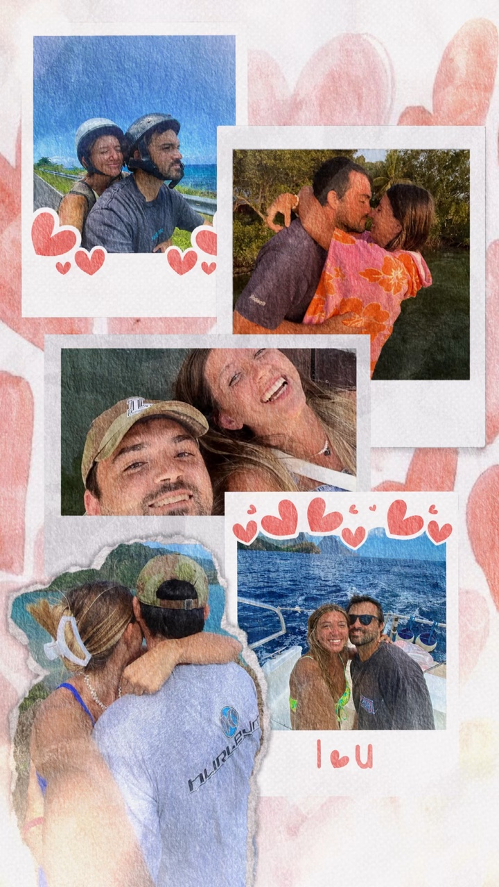 Marco de fotos de pareja