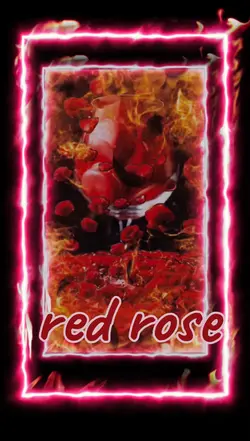 グラスの中の薔薇の花びら