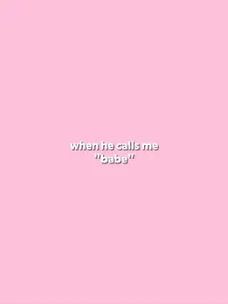 when he calls me-