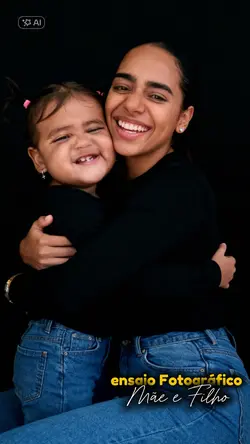 ensaio mãe e filha