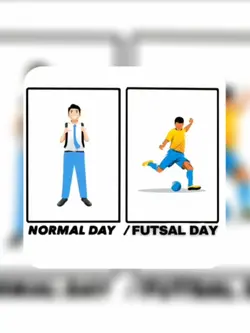 normal day x futsal