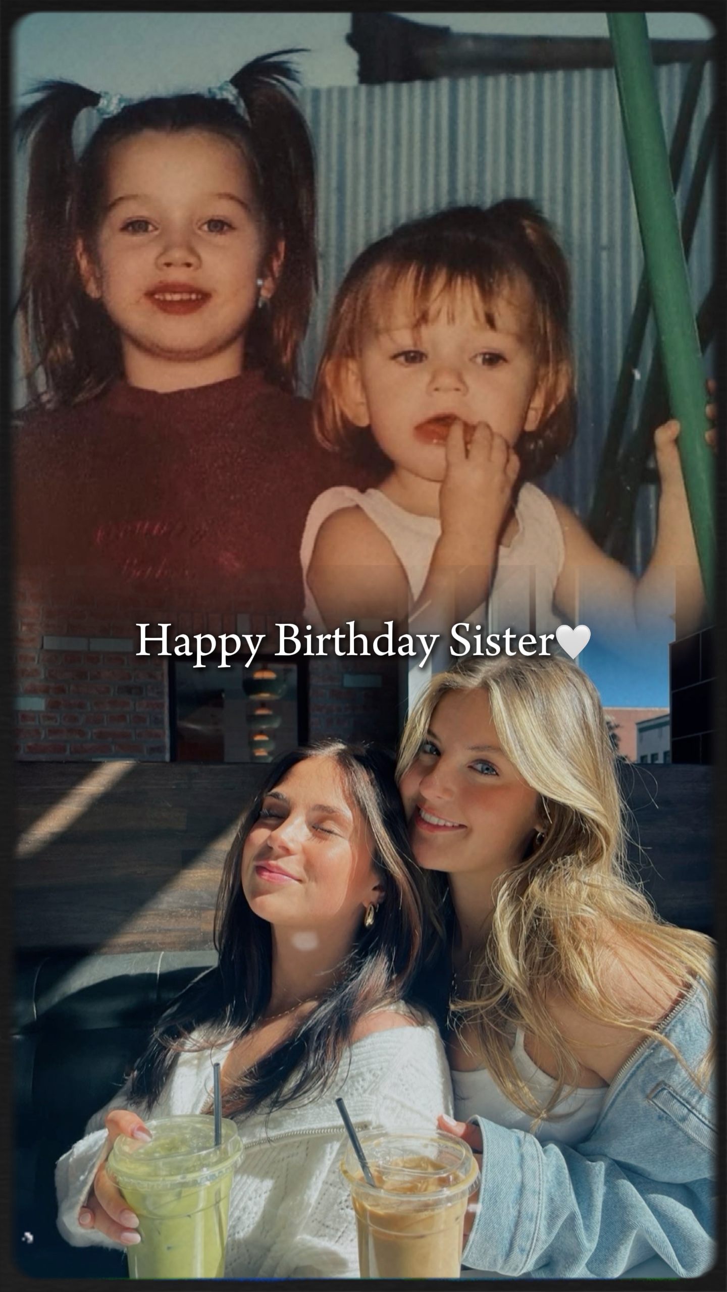 Feliz cumpleaños hermana