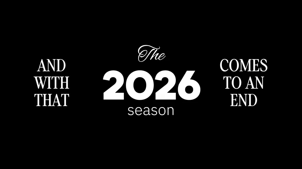 the 2026 season