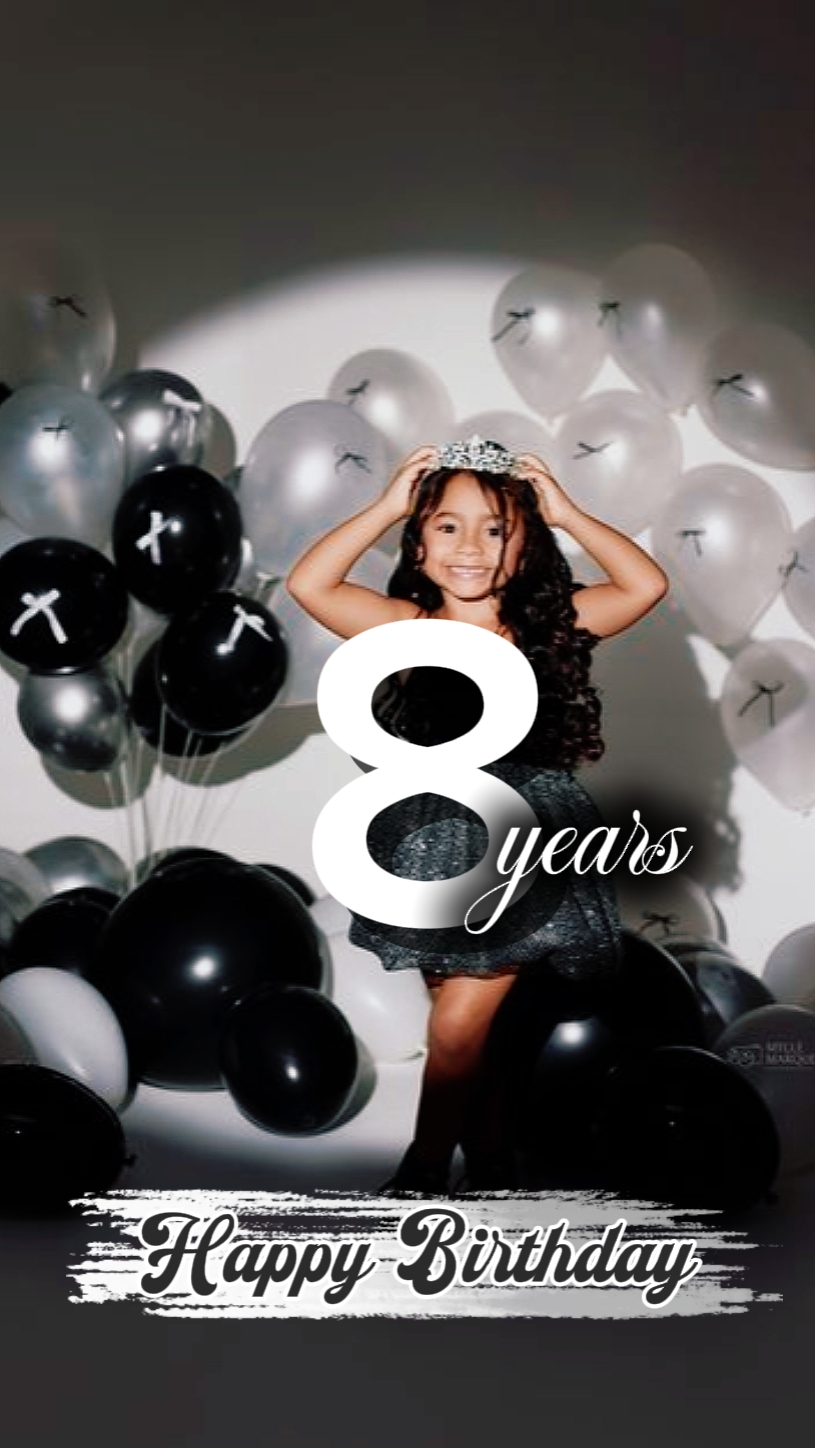Birthday 8 years