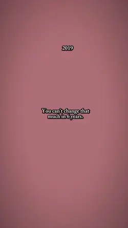 6 year’s difference 