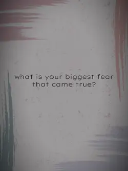 BIGGEST FEAR ?!??!??