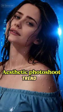 Aesthetic photoshoot