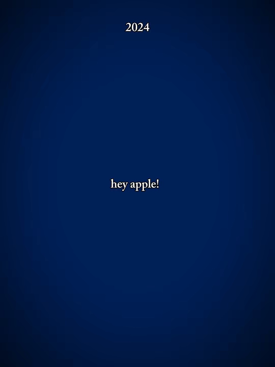 Hey apple