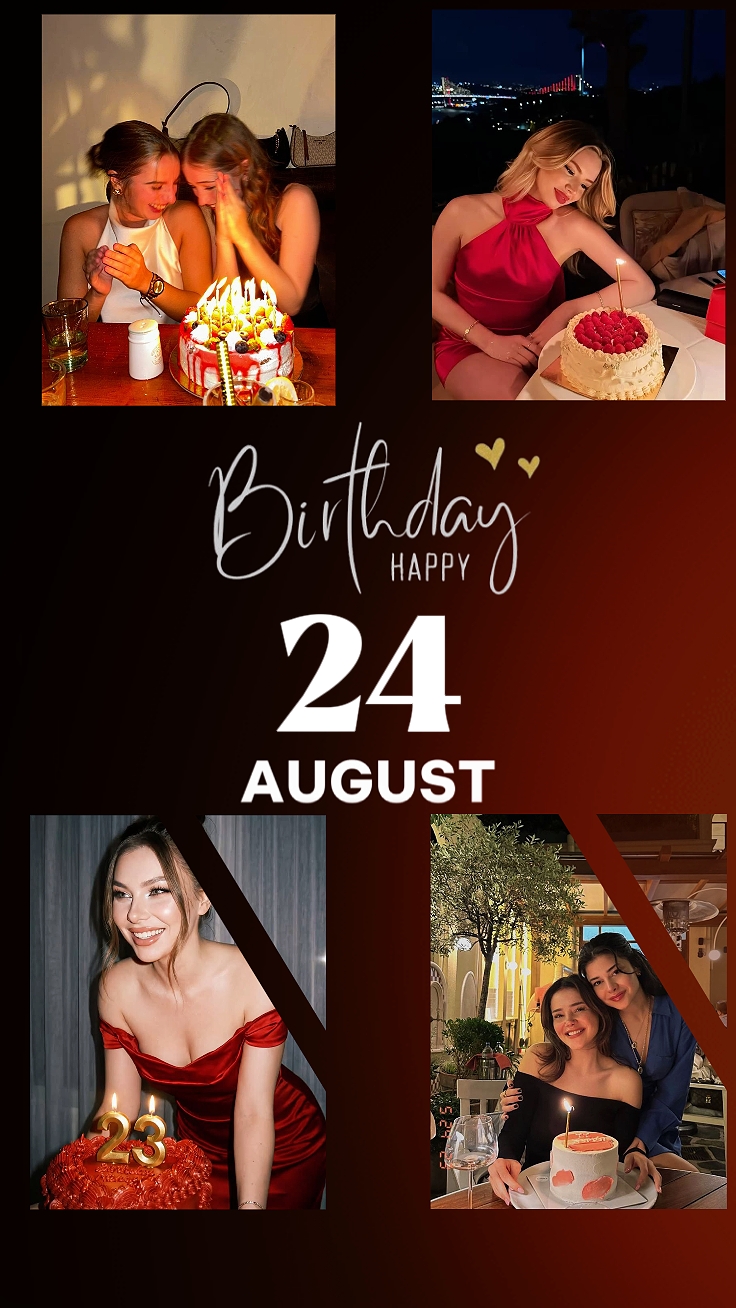 Hbd 24 août